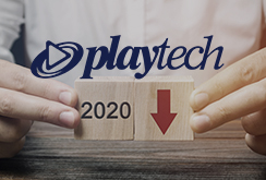 В 2020 году выручка Playtech упала на 25%