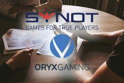 Synot заключил партнерскую сделку с Oryx Gaming